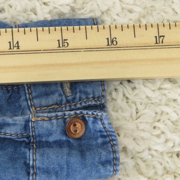 Carter's‎ Kid Youth Long Sleeve, Half Button-Up Dress Size 6X - Picture 10 of 11